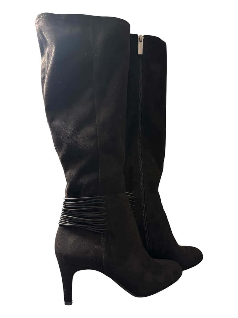 BCBG Eclipse Black Rozz Knee-High Boots